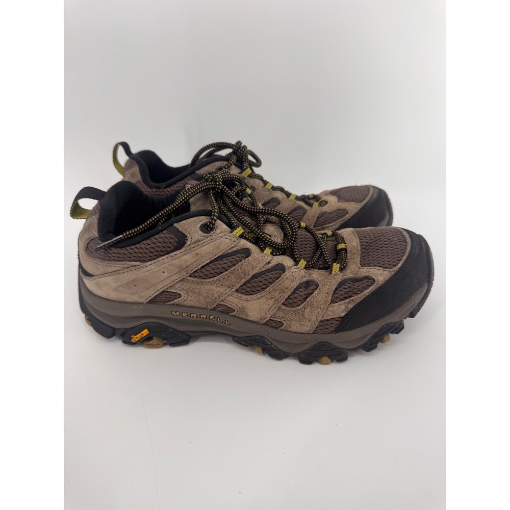Merrell Moab 3 Hiking Shoes Mens 8.5 Brown Suede Mesh Vibram J036285